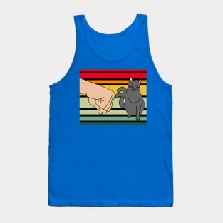 Best Retro Cat Owner Of All Time Tank Top